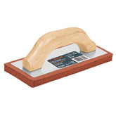 Flota de goma 3/4" acabado aspero con mango madera truper..